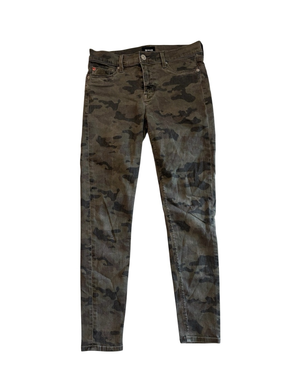 Hudson Camo Skinny Women's Jeans - Olive Camo